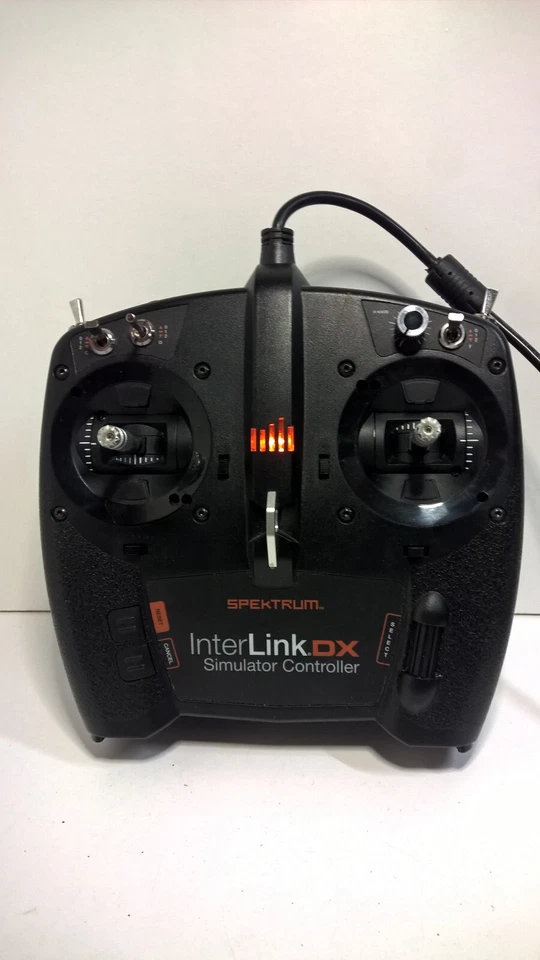 SPEKTRUM INTERLINK D controller transmitter REAL flight simulator USB heli G2 RC - Image 1 of 4