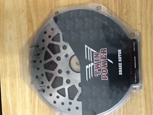 Twin Power Front Rotor 11.8" Solid w/ Mesh 1403T Harley Touring 08-20 Dyna 06-17 - Picture 1 of 4