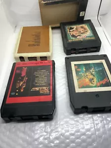 The Beatles Grease Soundtrack Chuck Berry Ted Nugent 4 Eight 8 Track Tapes - Foto 1 di 8