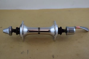 Shimano 600 Ultegra FH-6400 front hub 32 hole 100mm 9mm silver vintage Japan NOS - Picture 1 of 10