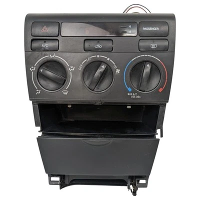 2003-2008 TOYOTA COROLLA BEZEL AC HEATER TEMPERATURE CLIMATE CONTROL CLOCK - Image 1 of 4