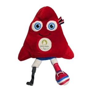 Paris 2024 Paralympics Maskottchen Schlüsselanhänger Plüsch 8 Zoll - Bild 1 von 3