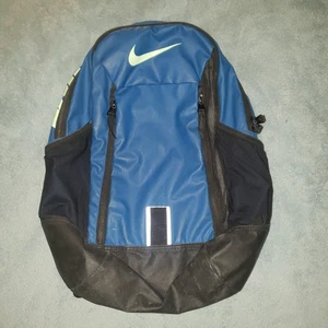 Mochila para adultos Nike Pro Adapt azul negra logotipo Swoosh reflectante - Imagen 1 de 7