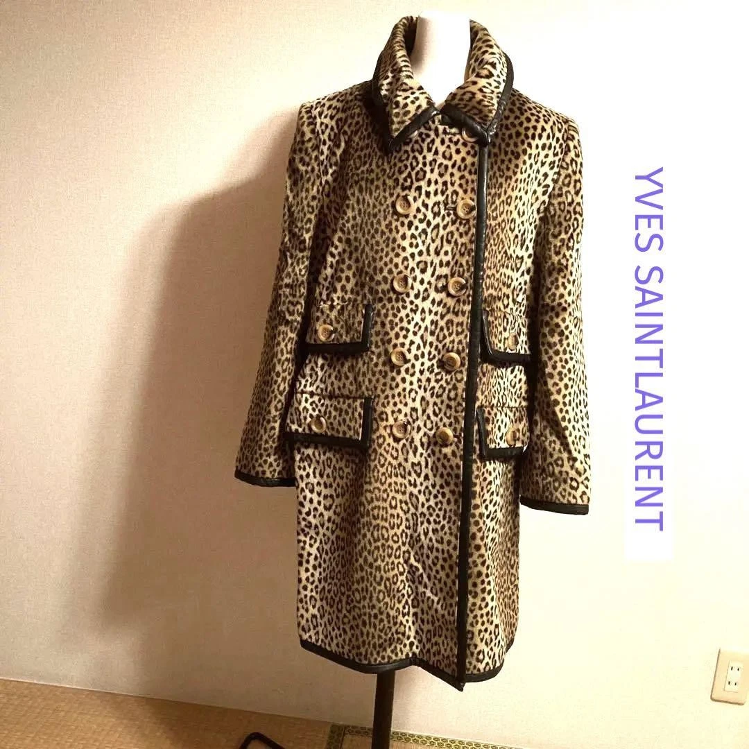 Saint Laurent Animal Print Coats, Jackets & Vests for Women for