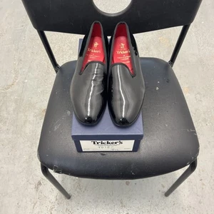 Tricker,s Of Jermyn Street Ladies Patent Leather Shoes Size 6.5 - Picture 1 of 8