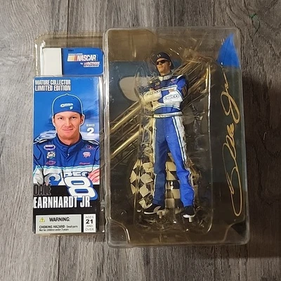 Traje Action McFarlane NASCAR #8 Dale Earnhardt Jr Serie 2 Azul Oreo 2004 Edición Limitada Foto 1 de 2