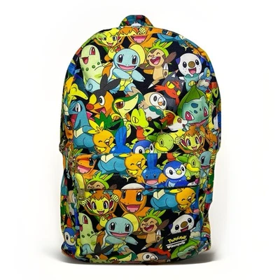 MOCHILA Loungefly POKEMON STARTERS con impresión total Foto 1 de 4