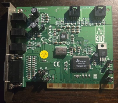 3D PCI Sound Card Aureal Vortex AU8820 PCI SOUND CARD - Image 1 of 3