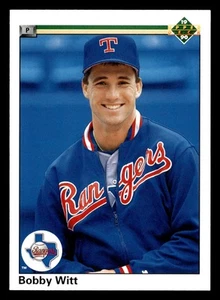 1990 Upper Deck Bobby Witt #636 Texas Rangers - Picture 1 of 2