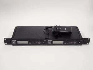 Shure SLX4 Funkmikrofon Empfänger (x2) und SLX1 Mikrofon - GETESTET - KEIN ADAPTER - Bild 1 von 7