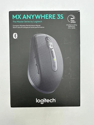 LOGITECH MX ANYWHERE 3S COMPACT PERFORMANCE MOUSE COLOR: Black 910-006925 - Image 1 of 4