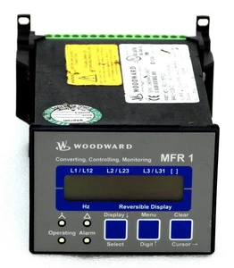 WOODWARD MODEL MFR 1 DIGITAL MULTIFUNCTION PROTECTION RELAY PN 8441-1120 C - Picture 1 of 8