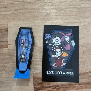 Clue Nightmare Before Christmas Card& TOKEN 2020 Single~LOCK, STOCK, & BARREL - Picture 1 of 3