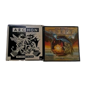 Archon I The Light And The Dark (Open) & II: Adept (Sealed) Atari Computer Games - Picture 1 of 16