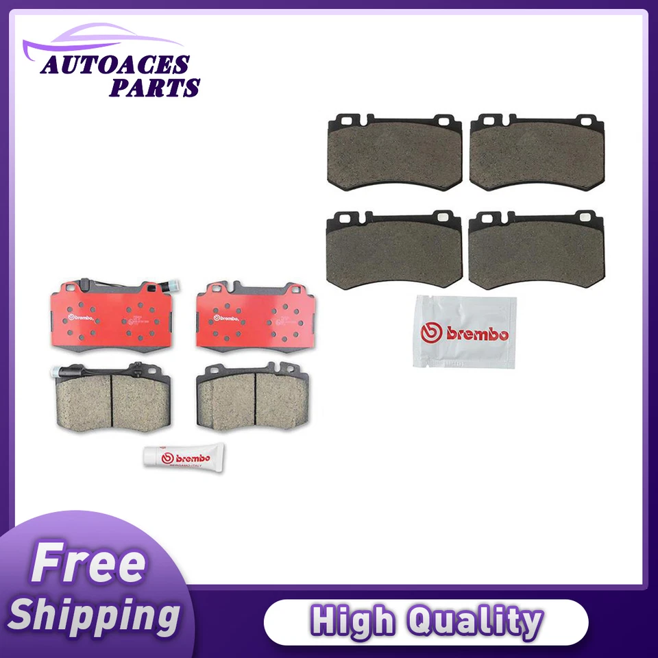 Juego de pastillas de freno delanteras y traseras Brembo cerámicas para Mercedes-Benz S600 2003-2006 Foto 1 de 4