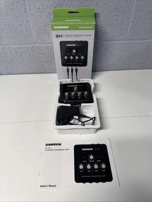 Samson QH4 4-Channel Headphone Amplifier - Image 1 of 3