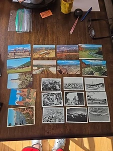 Lot Of 20 Vintage Post Cards Unused Very Cool Pics - Picture 1 of 10