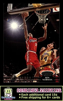 1992-93 Stadium Club #48 Ken Norman Los Angeles Clippers - Image 1 of 2