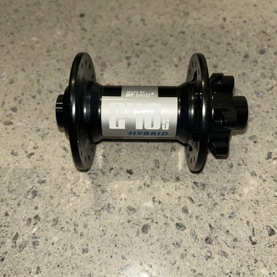 DT Swiss 240 Hybrid Front Hub - 15 x 110mm, 6-Bolt, Black, 32H - Image 1 of 4