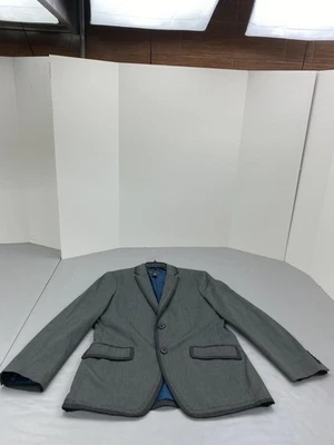 Abrigo deportivo INC International Concepts Blazer para hombre gris medio con dos botones Foto 1 de 4