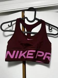 Nike Pro Girls sports Bra Athletic DriFit Size medium - Picture 1 of 3