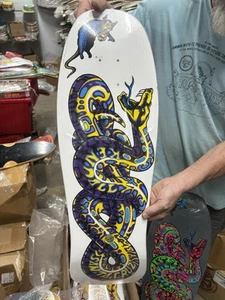 Santa Cruz Kendall NEW Snake Reissue Skateboard Skate Deck In Shrink - Picture 1 of 3