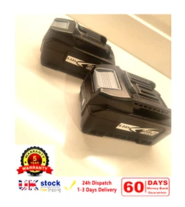 2 x 40V 4.0Ah (4000mAh) Batería de iones de litio XGT Compatible con Makita 191B26-6 BL404 - Imagen 1 de 11