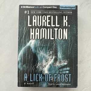 Laurell K Hamilton A Lick Of Frost Auto Book | Compact Disc | Sealed - Picture 1 of 6