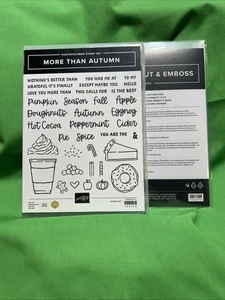 Stampin Up Mehr als Herbst Stempel und Stanzformen Set ***NEU*** Konvolut Set - Bild 1 von 2