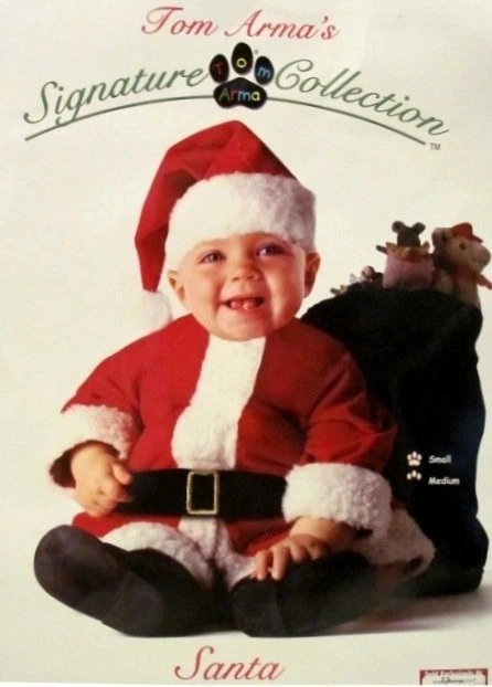 DISFRAZ DE SANTA COLECCIÓN FIRMA TOM ARMA 6-12 MESES NUEVO EN PAQUETE TRAJE DE NAVIDAD Foto 1 de 1