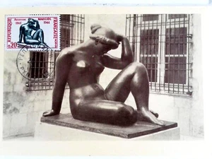 ARISTIDE MAILLOL FRANCE Yt1281 CARTE MAXIMUM MAXICARD C2 M425 - Foto 1 di 2