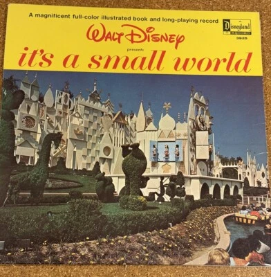Walt Disney It's A Small World Disneyland Records 33 RPM 1964 LP Vinyl 3925 Foto 1 de 4
