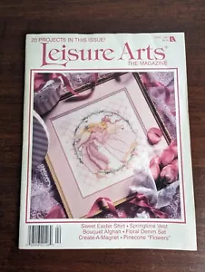 Vintage Leisure Arts Craft Book Magazine April 1997 20 Projects - Picture 1 of 21