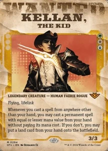 MTG KELLAN, THE KID 294 EXC - KELLAN THE KID - OTJ X EN - MAGIC - Bild 1 von 1