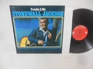 STONEWALL JACKSON nr mint vinyl lp TROUBLE & ME mono - Picture 1 of 3