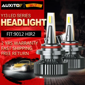 9012 LED Headlight Conversion Kit High Low Beam for 2014 2015 GMC Sierra 1500 - Bild 1 von 11