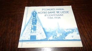 NOTRE-DAME DE LIESSE - 8e Centenaire 1934 - Carnet timbres II - Picture 1 of 3