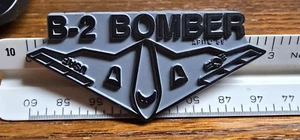 Calamita in gomma vintage B-2 Stealth Bomber di Action Packets 1989 - Foto 1 di 2