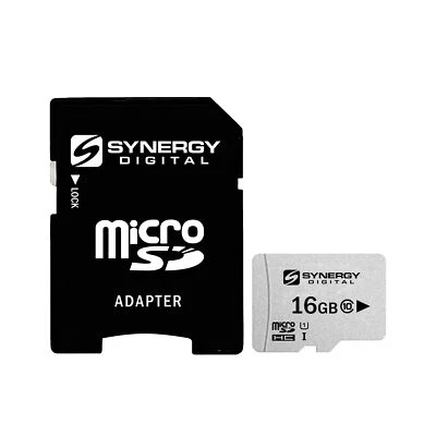 Synergy Digital 16GB, UHS-I MicroSDHC Memory Card - Class 10, U1, 95MB/s - Image 1 of 4