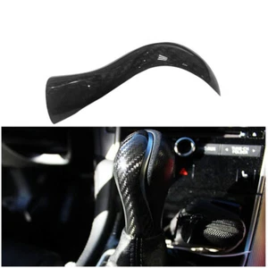 Carbon Fiber Gear Shift Knob Cover for Infiniti Q50 2014-2017 - Picture 1 of 2