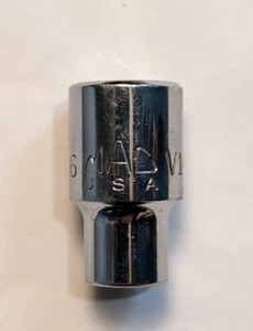 Mac Tools V146R 1/2" drive SAE shallow 7/16" socket 6 point LOOK!!! - Picture 1 of 6