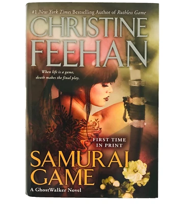 SAMURAI GAME A GhostWalker Novel Christine Feehan First Time In Print Hardcover - Image 1 of 4