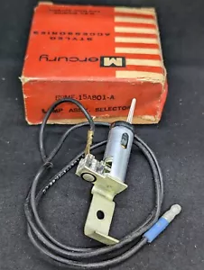 NOS 1959 1960 MERCURY TRANSMISSION CONTROL SELECTOR LAMP LIGHT ASSEMBLY - Picture 1 of 8