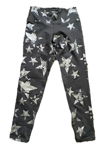 Leggings Aerie Juniors Gris Estrella Talla S Gris Brillante Plata Estrella Bolsillo Interior - 12 - Imagen 1 de 10