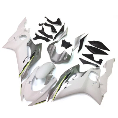 Plastic Fairings For Yamaha YZF600 R6 2017 18 19 2020 2021 White Silver Bodywork - Image 1 of 4
