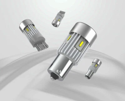 Super Canbus 18W Car LED Bulbs (12V) 1800lm W21W W21/5W P21/4W P21W P21/5W White - Image 1 of 4