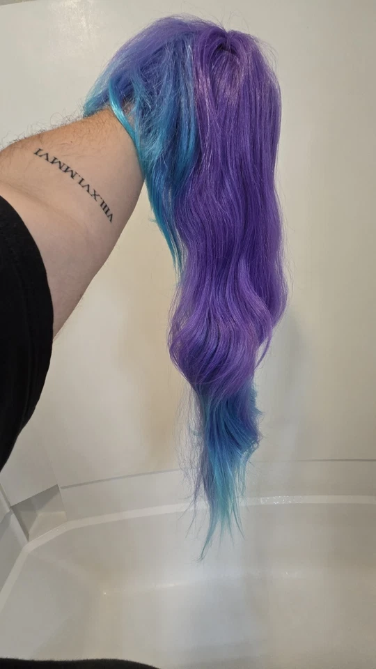 peluca ombre azul morado Foto 1 de 1