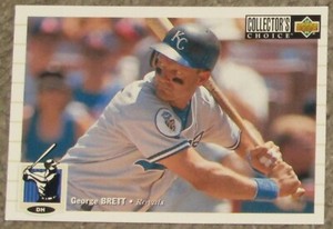 1994 Collector's Choice - KANSAS CITY ROYALS GEORGE BRETT - MINT - FREE SHIPPING