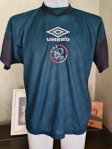 95/96 Ajax Training Football Shirt Ultra Rare Adults Size M - Picture 1 of 7