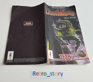 3DO - Deathkeep - Notice / Rule Book - Imagen 1 de 1